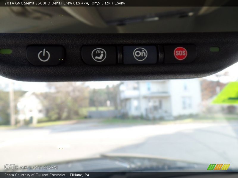 Onyx Black / Ebony 2014 GMC Sierra 3500HD Denali Crew Cab 4x4