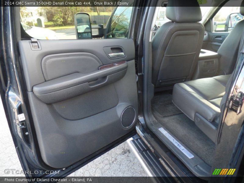 Onyx Black / Ebony 2014 GMC Sierra 3500HD Denali Crew Cab 4x4