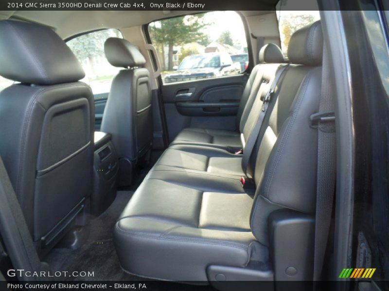 Onyx Black / Ebony 2014 GMC Sierra 3500HD Denali Crew Cab 4x4