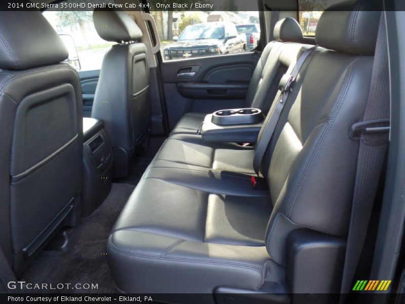 Onyx Black / Ebony 2014 GMC Sierra 3500HD Denali Crew Cab 4x4