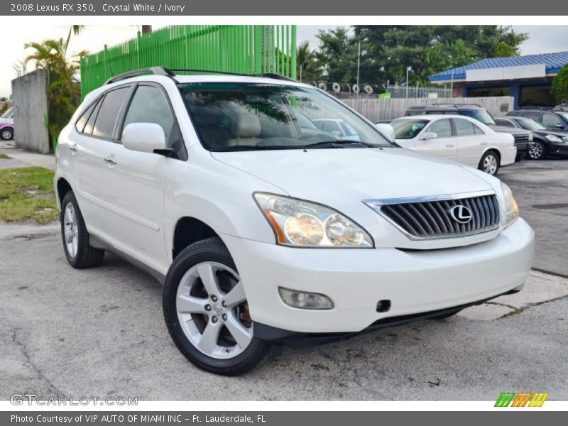 Front 3/4 View of 2008 RX 350