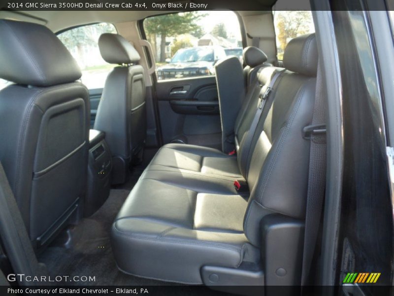 Onyx Black / Ebony 2014 GMC Sierra 3500HD Denali Crew Cab 4x4
