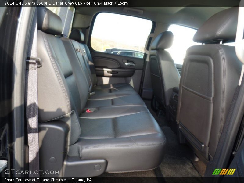 Onyx Black / Ebony 2014 GMC Sierra 3500HD Denali Crew Cab 4x4