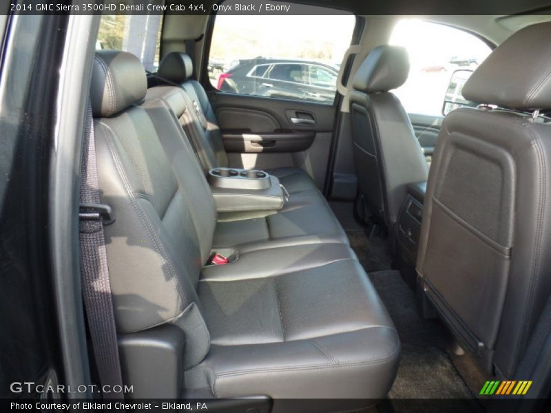 Onyx Black / Ebony 2014 GMC Sierra 3500HD Denali Crew Cab 4x4