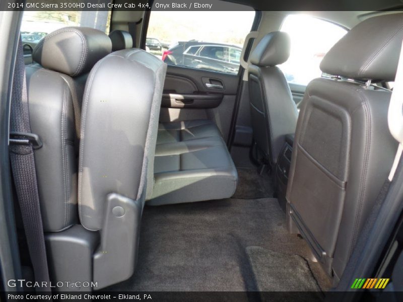 Onyx Black / Ebony 2014 GMC Sierra 3500HD Denali Crew Cab 4x4