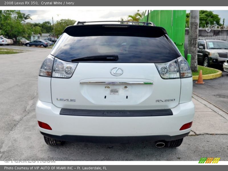 Crystal White / Ivory 2008 Lexus RX 350