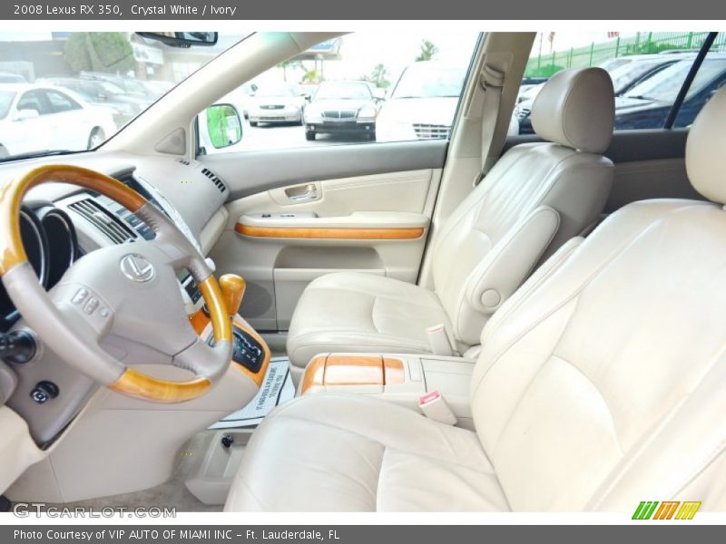 Crystal White / Ivory 2008 Lexus RX 350