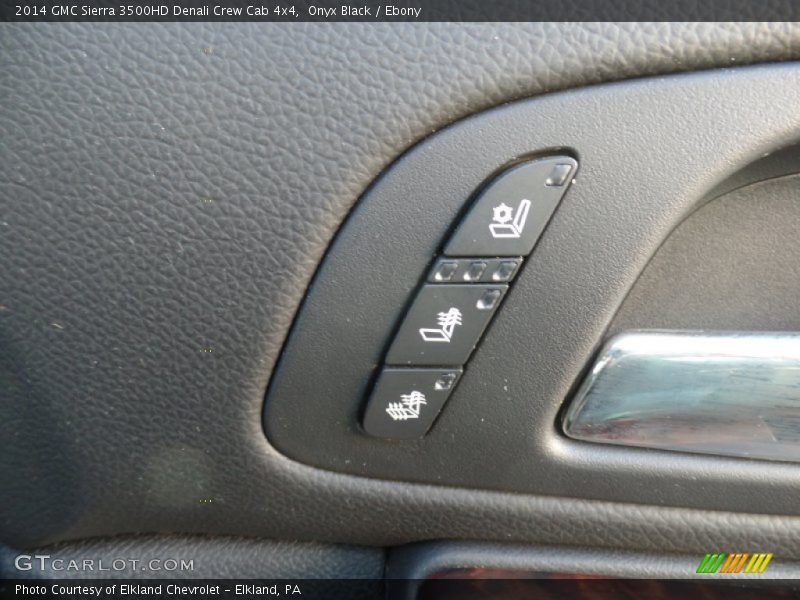Onyx Black / Ebony 2014 GMC Sierra 3500HD Denali Crew Cab 4x4