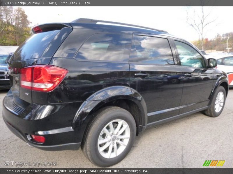 Pitch Black / Black 2016 Dodge Journey SXT AWD