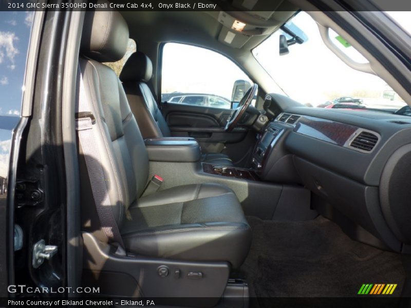 Onyx Black / Ebony 2014 GMC Sierra 3500HD Denali Crew Cab 4x4