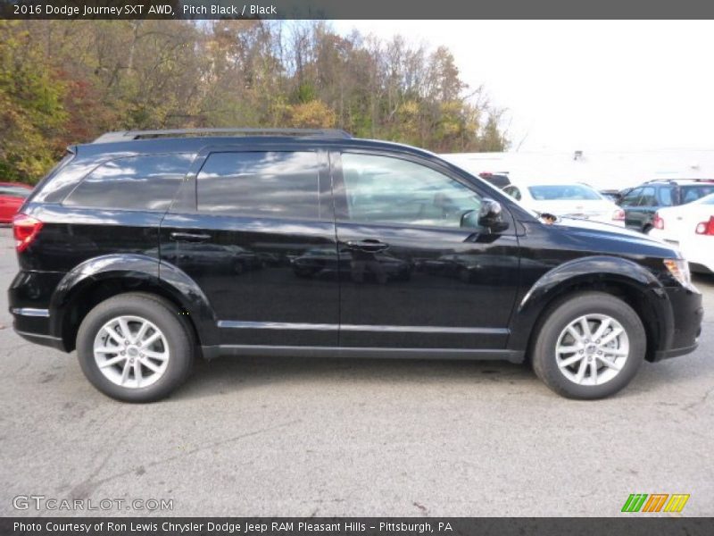 Pitch Black / Black 2016 Dodge Journey SXT AWD