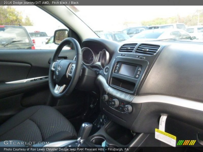 Pitch Black / Black 2016 Dodge Journey SXT AWD