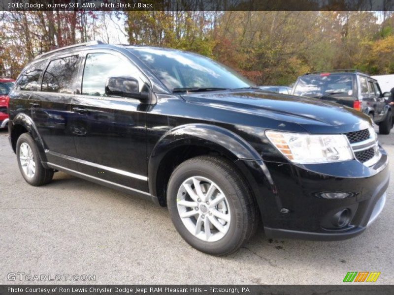 Pitch Black / Black 2016 Dodge Journey SXT AWD