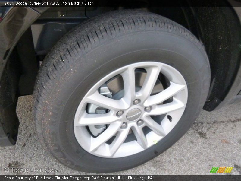 Pitch Black / Black 2016 Dodge Journey SXT AWD