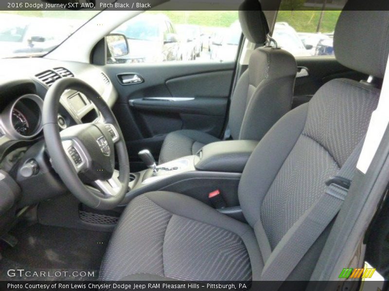 Pitch Black / Black 2016 Dodge Journey SXT AWD