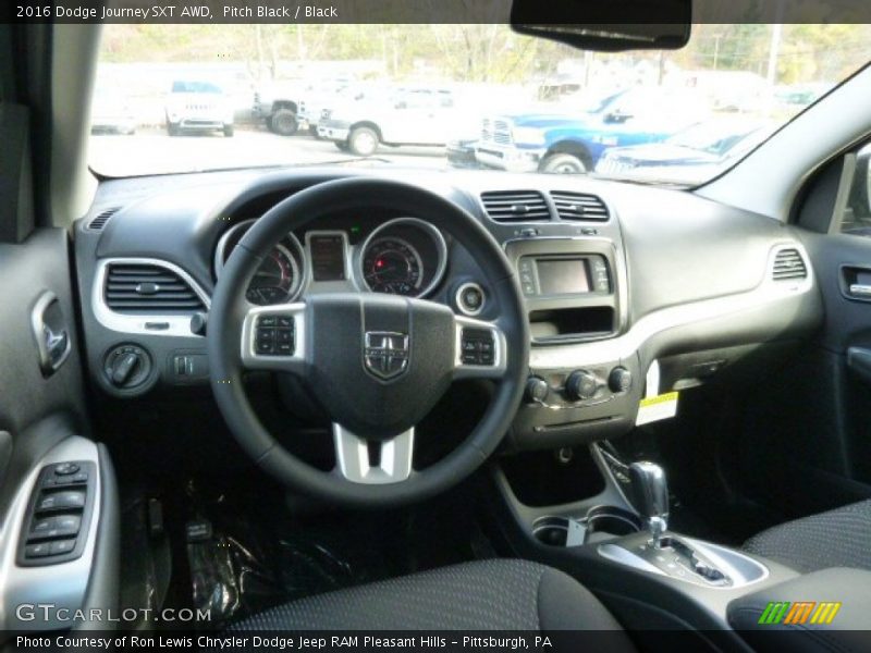 Pitch Black / Black 2016 Dodge Journey SXT AWD