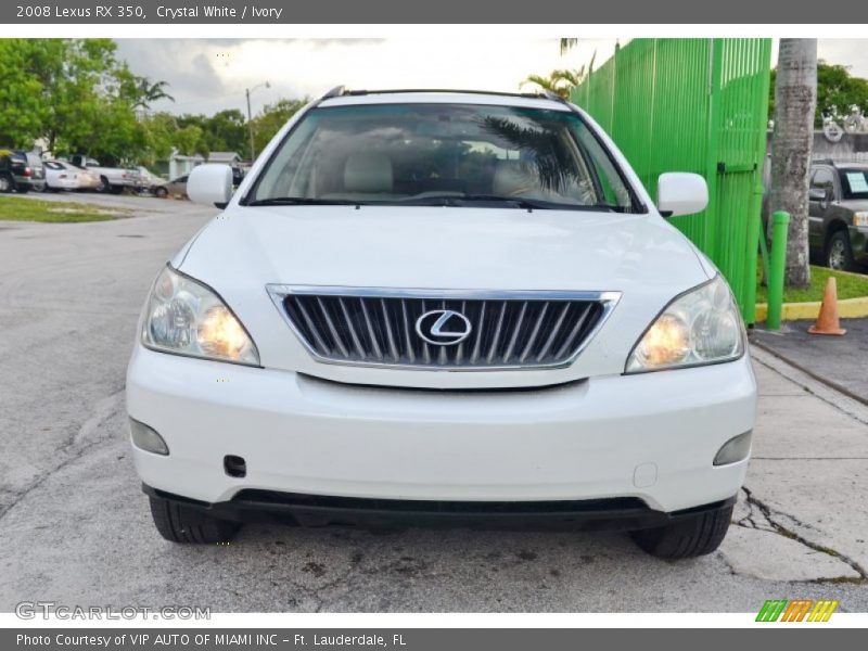 Crystal White / Ivory 2008 Lexus RX 350