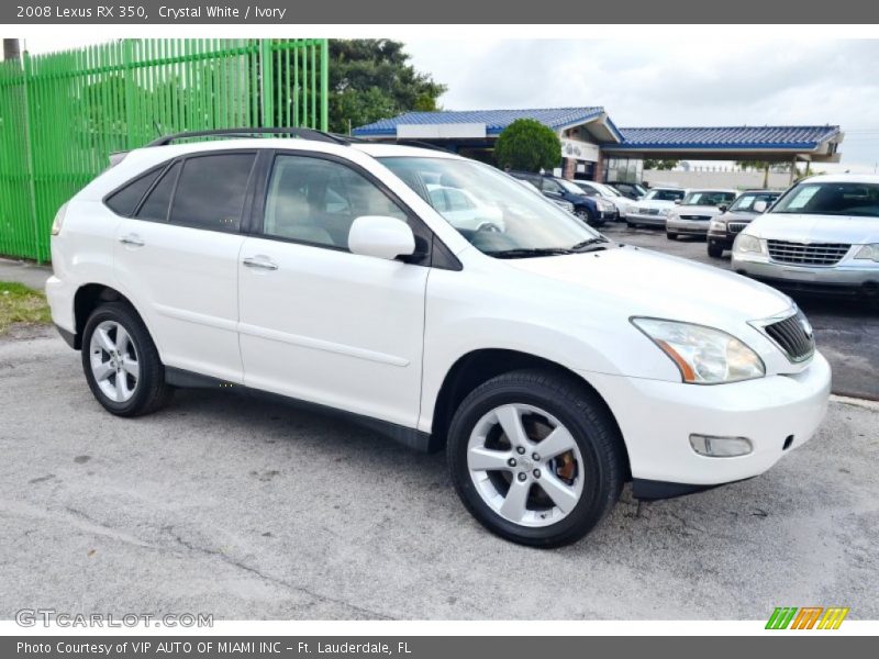 Crystal White / Ivory 2008 Lexus RX 350