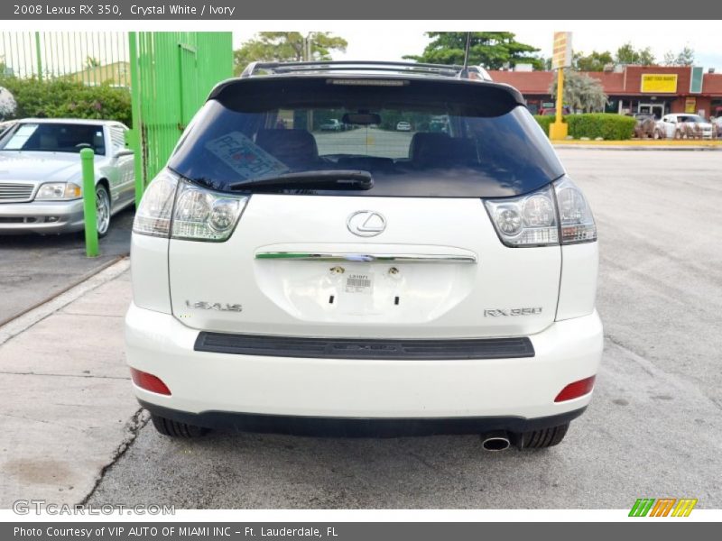 Crystal White / Ivory 2008 Lexus RX 350