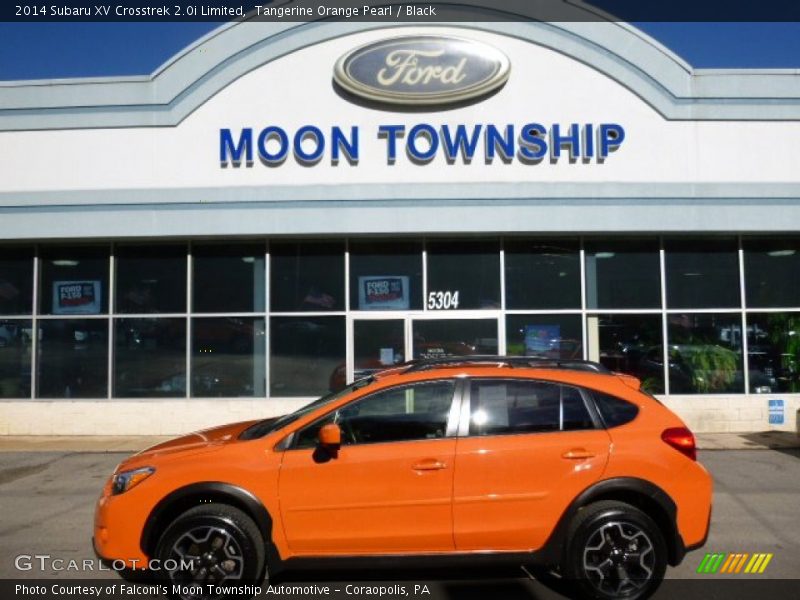 Tangerine Orange Pearl / Black 2014 Subaru XV Crosstrek 2.0i Limited