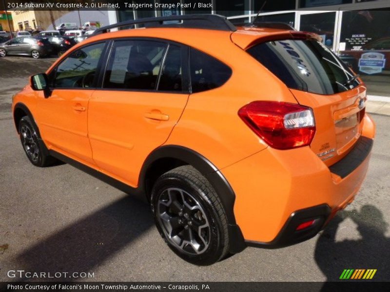Tangerine Orange Pearl / Black 2014 Subaru XV Crosstrek 2.0i Limited