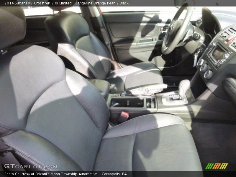 Tangerine Orange Pearl / Black 2014 Subaru XV Crosstrek 2.0i Limited