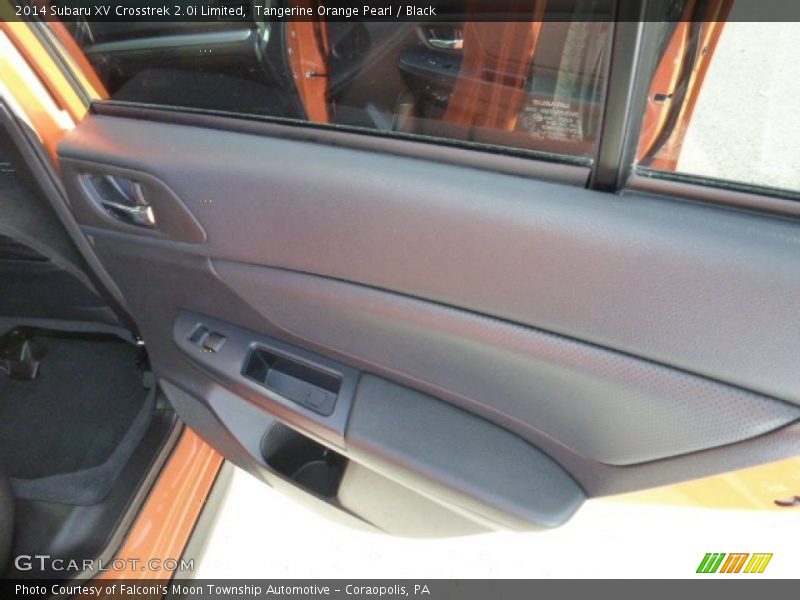 Tangerine Orange Pearl / Black 2014 Subaru XV Crosstrek 2.0i Limited