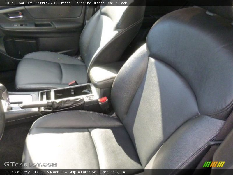 Tangerine Orange Pearl / Black 2014 Subaru XV Crosstrek 2.0i Limited