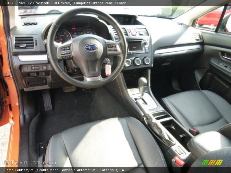 Tangerine Orange Pearl / Black 2014 Subaru XV Crosstrek 2.0i Limited