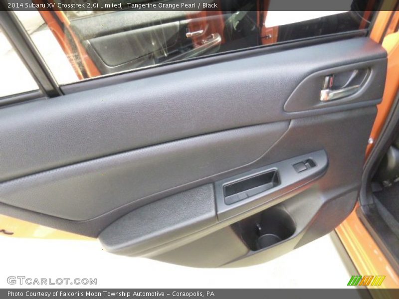 Tangerine Orange Pearl / Black 2014 Subaru XV Crosstrek 2.0i Limited