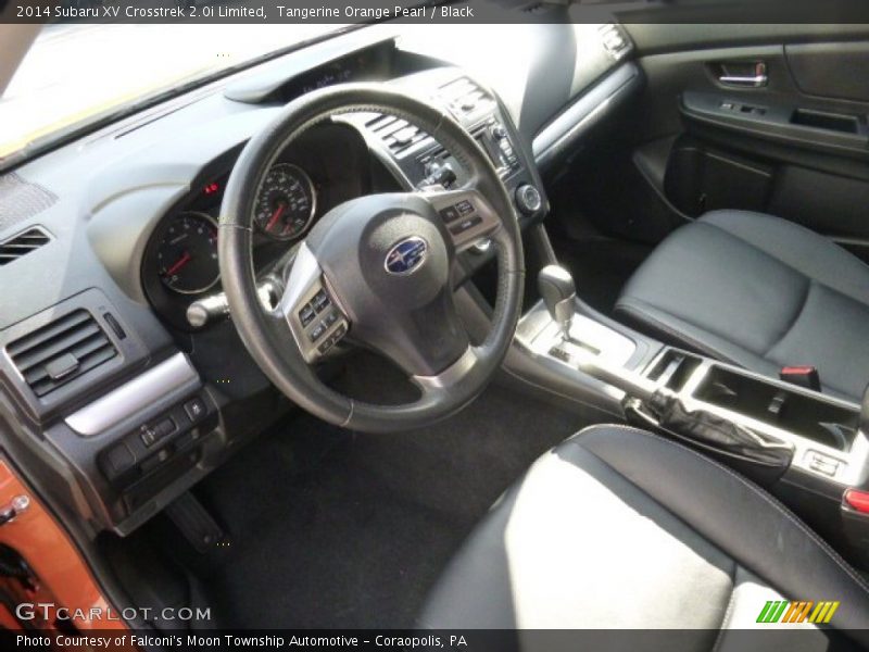 Tangerine Orange Pearl / Black 2014 Subaru XV Crosstrek 2.0i Limited