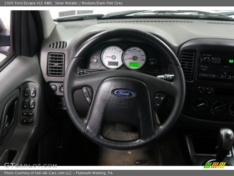 Silver Metallic / Medium/Dark Flint Grey 2005 Ford Escape XLS 4WD