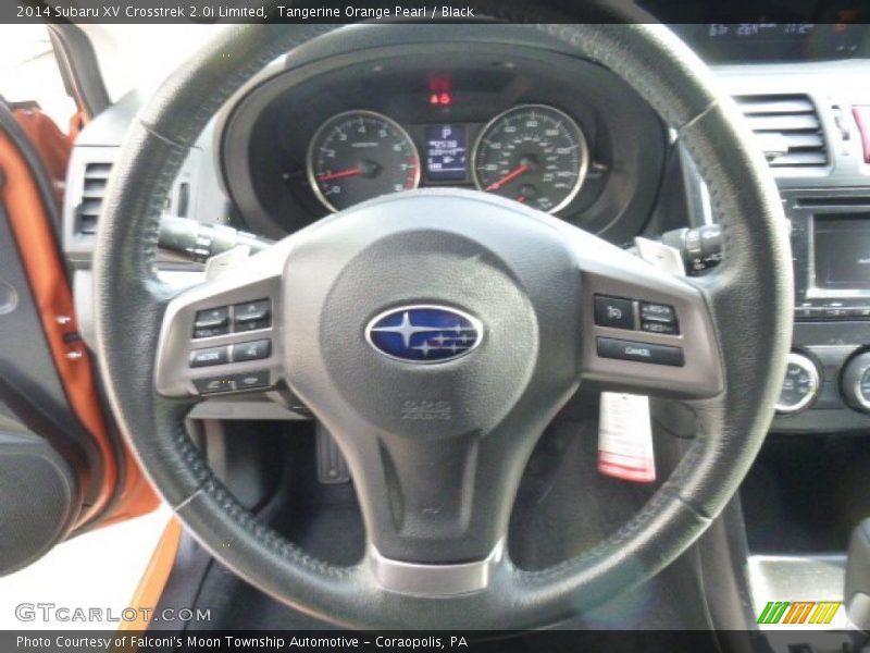 Tangerine Orange Pearl / Black 2014 Subaru XV Crosstrek 2.0i Limited