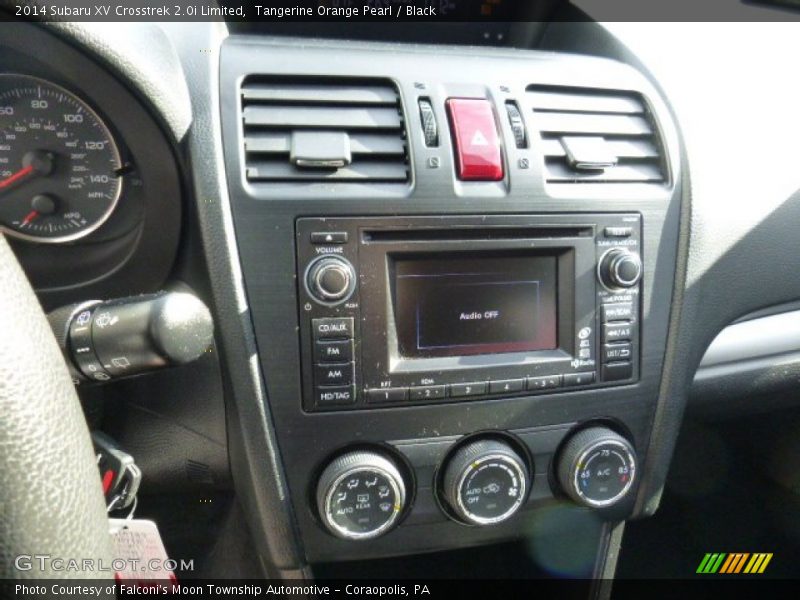 Tangerine Orange Pearl / Black 2014 Subaru XV Crosstrek 2.0i Limited