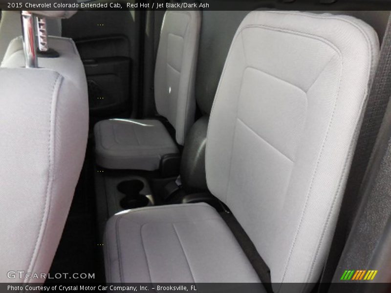 Red Hot / Jet Black/Dark Ash 2015 Chevrolet Colorado Extended Cab