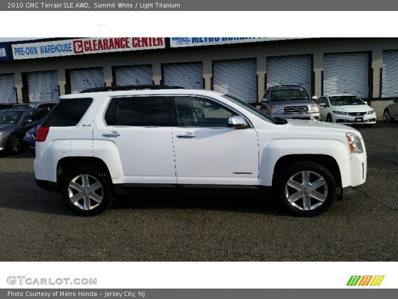Summit White / Light Titanium 2010 GMC Terrain SLE AWD