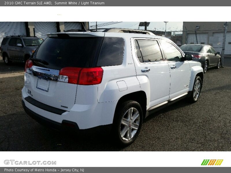 Summit White / Light Titanium 2010 GMC Terrain SLE AWD