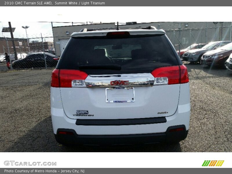 Summit White / Light Titanium 2010 GMC Terrain SLE AWD