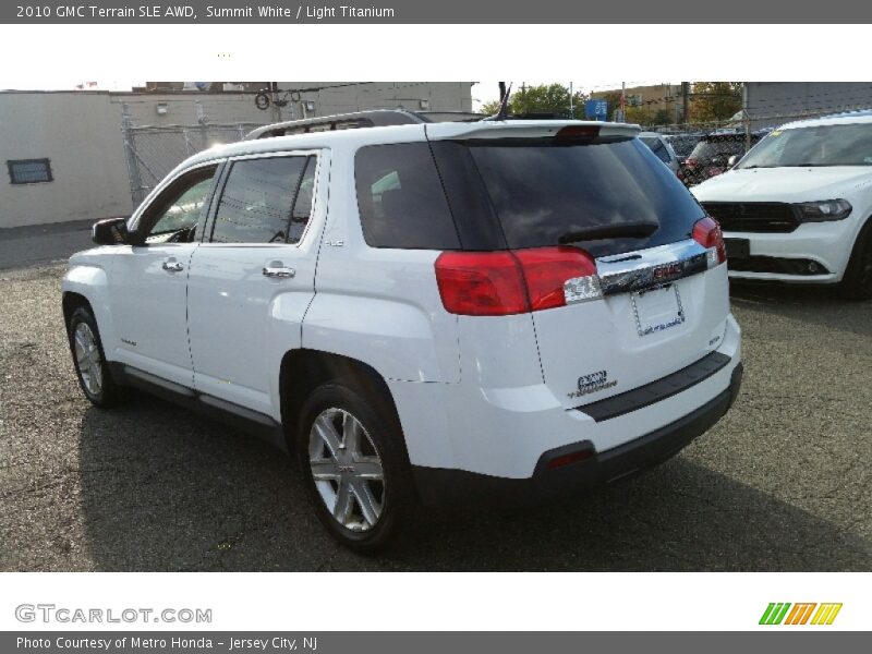 Summit White / Light Titanium 2010 GMC Terrain SLE AWD