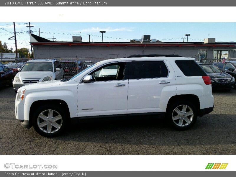 Summit White / Light Titanium 2010 GMC Terrain SLE AWD