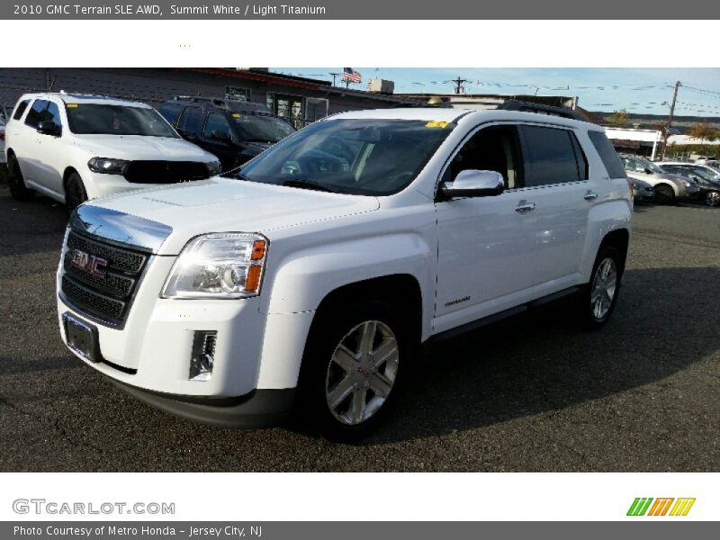 Summit White / Light Titanium 2010 GMC Terrain SLE AWD
