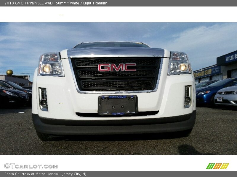 Summit White / Light Titanium 2010 GMC Terrain SLE AWD