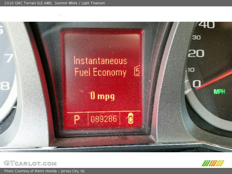 Summit White / Light Titanium 2010 GMC Terrain SLE AWD