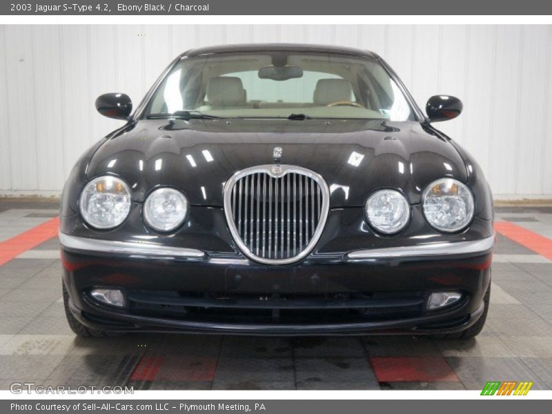 Ebony Black / Charcoal 2003 Jaguar S-Type 4.2