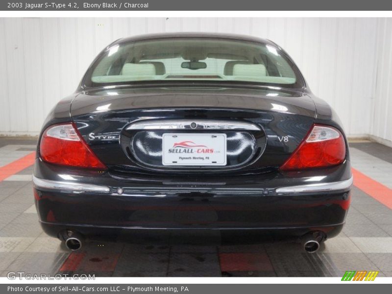 Ebony Black / Charcoal 2003 Jaguar S-Type 4.2