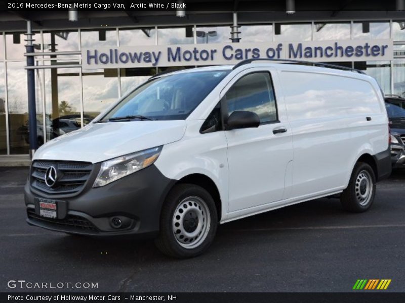Arctic White / Black 2016 Mercedes-Benz Metris Cargo Van