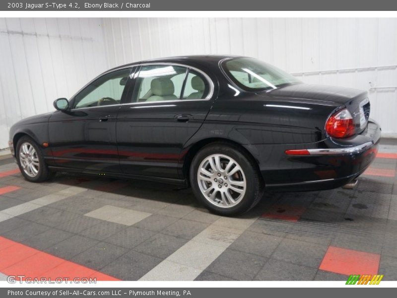 Ebony Black / Charcoal 2003 Jaguar S-Type 4.2