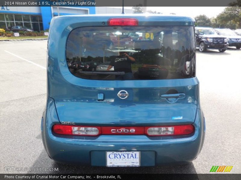 Caspian Sea / Light Gray 2014 Nissan Cube 1.8 SL