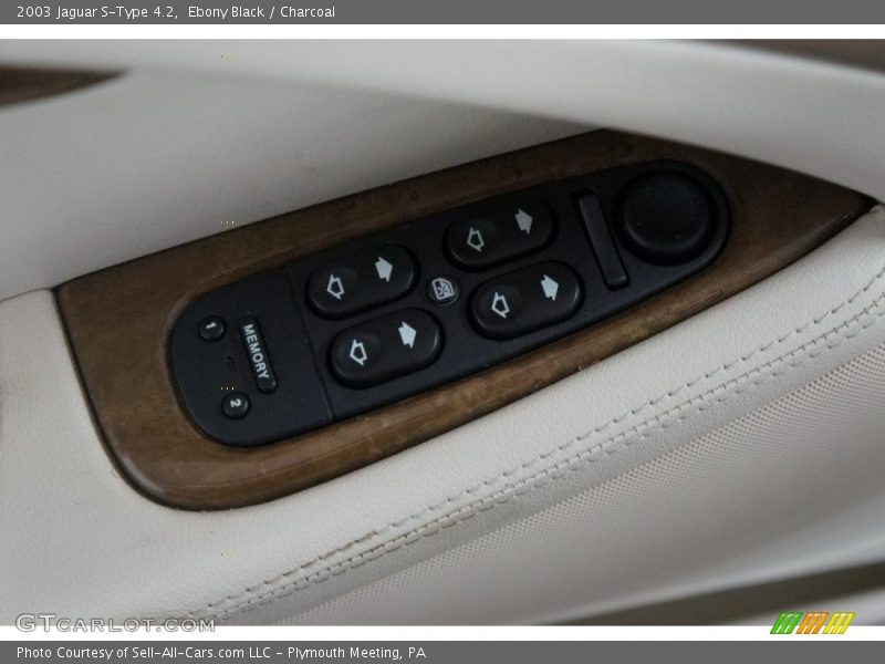 Ebony Black / Charcoal 2003 Jaguar S-Type 4.2