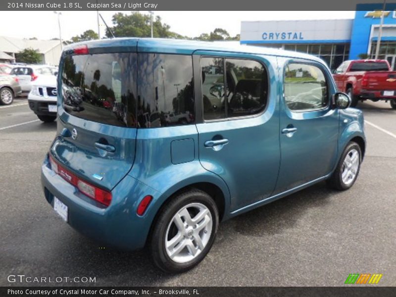 Caspian Sea / Light Gray 2014 Nissan Cube 1.8 SL
